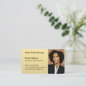Gold Soft Metallic Shine Rounded Visitekaartje (Staand voorkant)