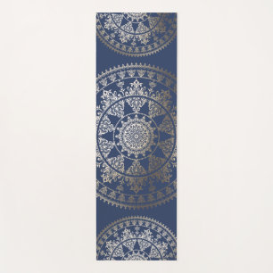 Gold Solar Mandala Yoga Mat   Aangepaste kleur