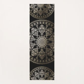 Gold Solar Mandala Yoga Mat | Aangepaste kleur (Voorkant)
