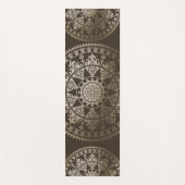 Gold Solar Mandala Yoga Mat | Aangepaste kleur (Voorkant)