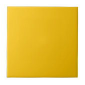 Gold Solid Color Tile Tegeltje (Voorkant)
