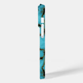 Gold Southwest Kokopelli iPhone/iPad case (Achterkant / Links)