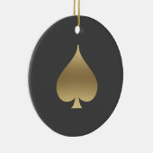Gold Spade Ornament (Rechts)