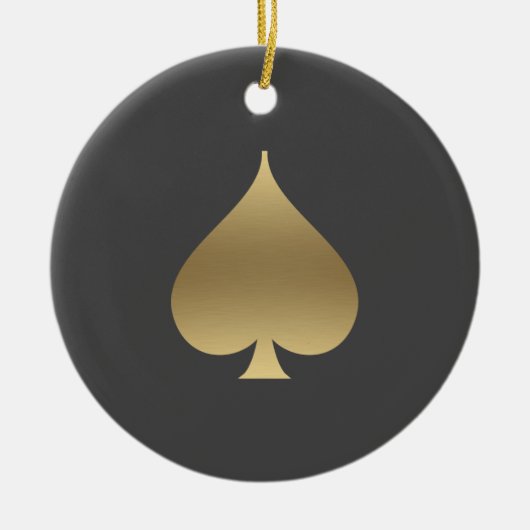 Gold Spade Ornament (Voorkant)
