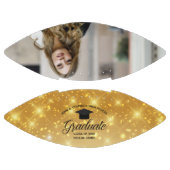 Gold Sparkle Afstuderen Chic - aangepaste Afstuder American Football (Panelen)