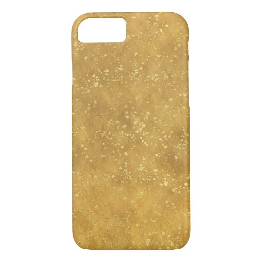 Gold Sparkle Confetti Case-Mate iPhone Case (Achterkant)