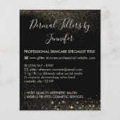 Gold Sparkle Dermal Fillers-nazorgbudget Flyer (Voorkant)