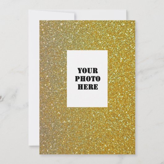 Gold Sparkle Dinner Maroon Afstuderen Kaart (Achterkant)