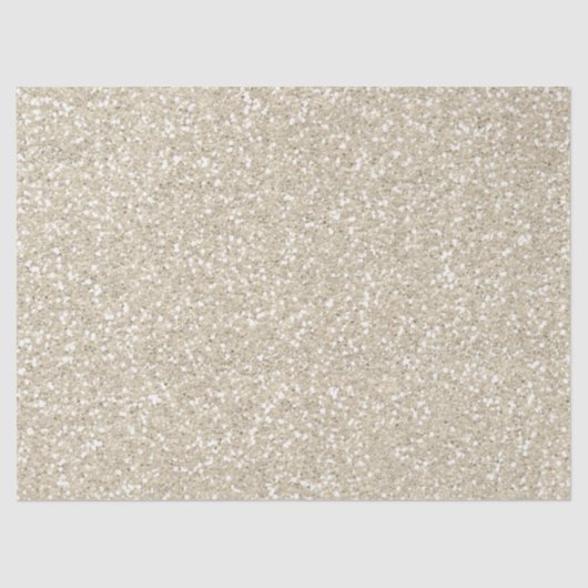 Gold Sparkle Faux Glitter Tissuepapier (Voorkant)
