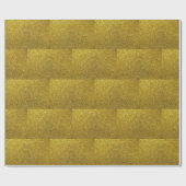 Gold Sparkle Glitter Cadeaupapier (Vlak)