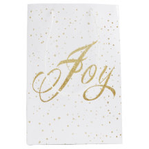 Gold Sparkle Joy-kerstcadeau