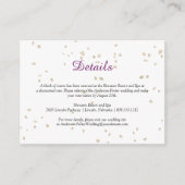 Gold Sparkles Enclosure Kaarten (Voorkant)