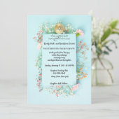 Gold Sphere met ster van David Jewish Kaart (Staand voorkant)