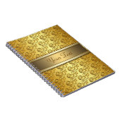 Gold Spiral Business Notitieboek (Rechterzijde)