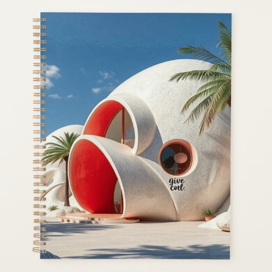 Gold Spiral Planner – Stijlvol & Georganiseerd (Voorkant)