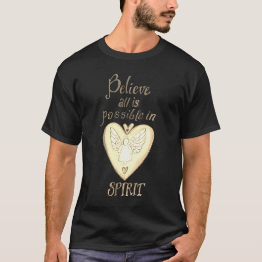 Gold Spirit Prayer Shirt (Voorkant)