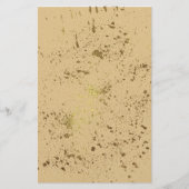 Gold Splash Briefpapier (Voorkant)