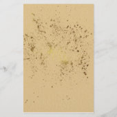 Gold Splash Briefpapier (Achterkant)