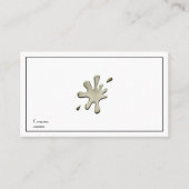 Gold Splash Visitekaartje (Voorkant)