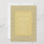 GOLD SPOT ELEGANT WEDING KAART (Voorkant)