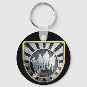 Gold Squad Pin Sleutelhanger