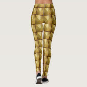 Gold Squares Leggings (Achterkant)