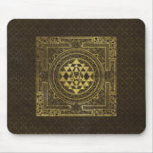 Gold Sri Yantra/Sri Chakra Muismat (Voorkant)