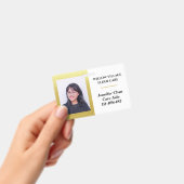 Gold Staff Naam werknemer Foto-ID Badge (Handheld)