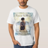 Gold Stairs to Heaven Memorial T-Shirt (Voorkant)