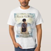 Gold Stairs to Heaven Memorial T-Shirt