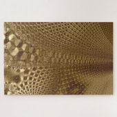 Gold Standard Fractal Jigzaag Puzzle Legpuzzel (Horizontaal)