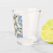 Gold Star Abstract design Thunder_Cove Shot Glas (Rechts)