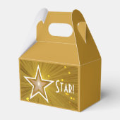 Gold Star-afdruk VIP-favoriet Bedankdoosjes (Achterkant)