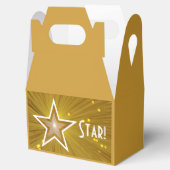 Gold Star-afdruk VIP-favoriet Bedankdoosjes (Geopend)