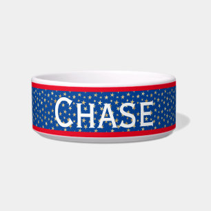 Gold Star American Ceramic Pet Bowl Voerbakje