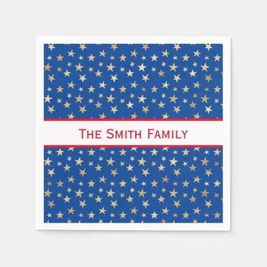 Gold Star American Servet (Voorkant)