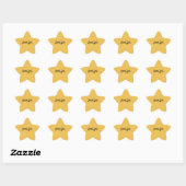 Gold Star Award Stickers (Vel)
