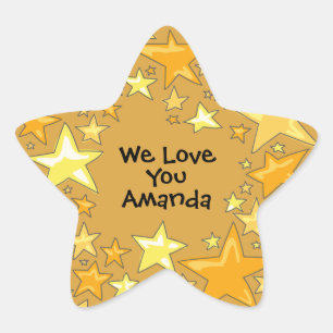 Gold Star Award-stickers Ster Sticker