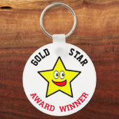 Gold Star Award - Winner Sleutelhanger (Achterkant)