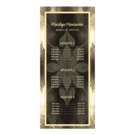 Gold Star Beauty Salon Reclamekaart