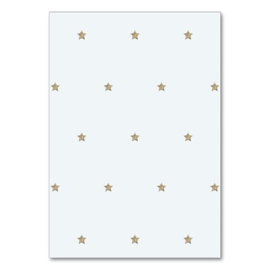Gold Star & Blue Cloud Kaart (Achterkant)