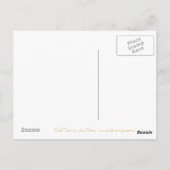 Gold Star-briefkaart Briefkaart (Achterkant)