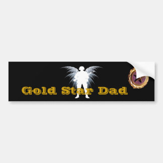 Gold Star Bumpersticker