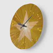 Gold Star clock round Grote Klok (Hoek)