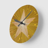 Gold Star clock round Ronde Klok (Hoek)