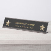 Gold Star Company Executive Bureau Naambordje (Voorkant)