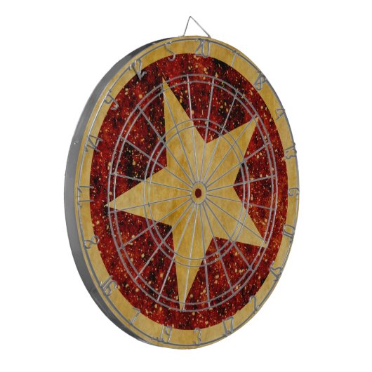 Gold Star Dartbord (Voorkant Links)