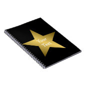 Gold Star Design Notitieboek (Rechterzijde)
