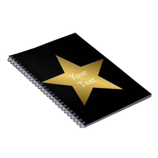 Gold Star Design Notitieboek (Rechterzijde)