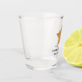 Gold Star Drama Theater Arts Major Afstuderen Shot Glas (Links)